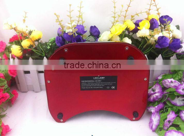 2014 newest nail dryer uv led nail lamp 36w for nail polish gel