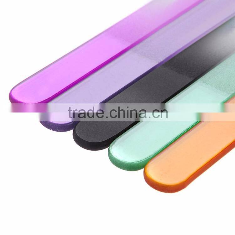 3Pcs Crystal Glass Nail Files Set Double Sided Small, Medium, Large