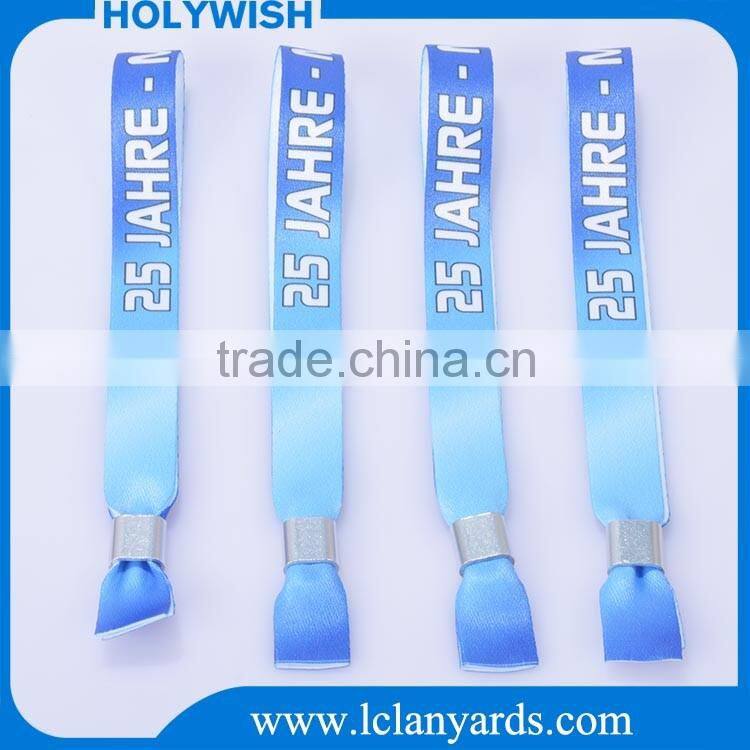 Wholesale print fabric wristband with best price