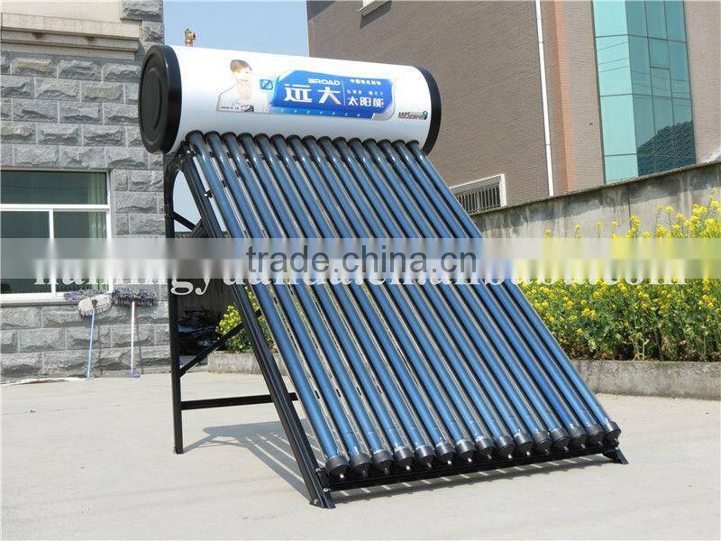 High Quality Pressurized vacuum tube solar water heater