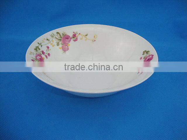 Daily used porcelain salad bowl,ceramic fruit bowl,rice bowl ceramic made in china