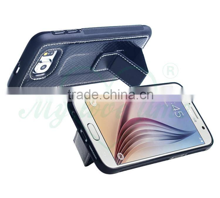 Back cover snake style mobile phone cover case for Samsung with mobile phone stand