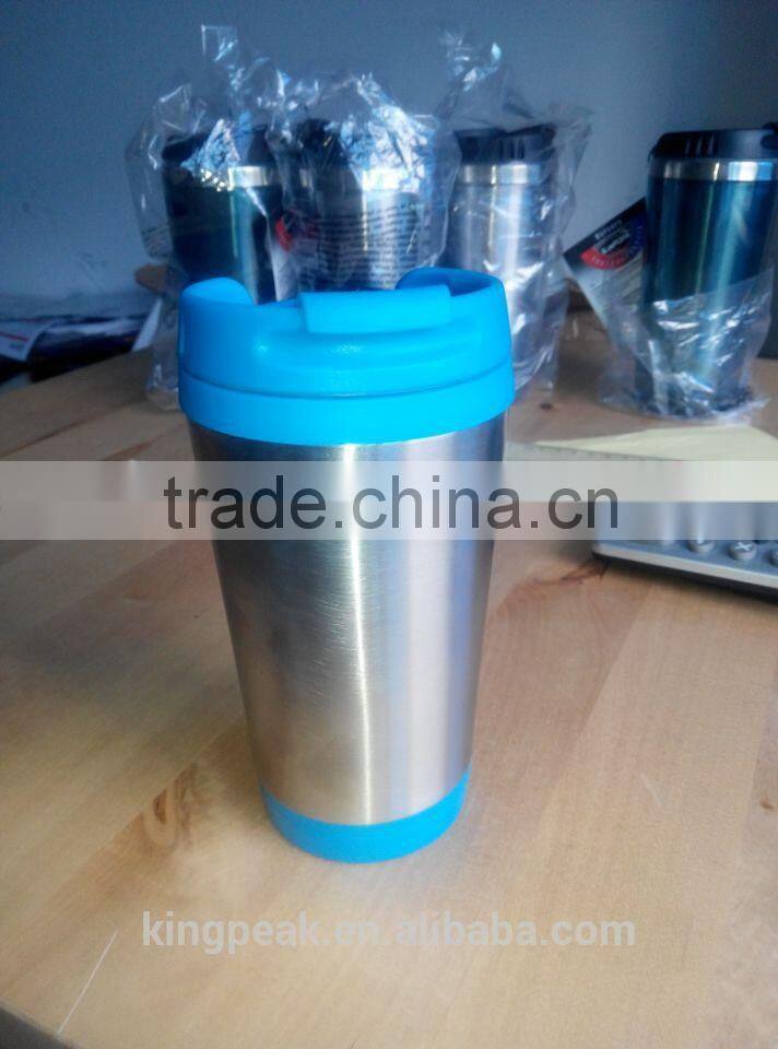 160z stainless steel Double wall travel mug/stainless steel trave mug/Auto mug good for promotional gifts
