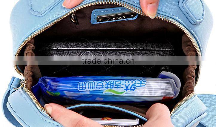 Round Shoulder Bag Color Printing Paris Hand Bags