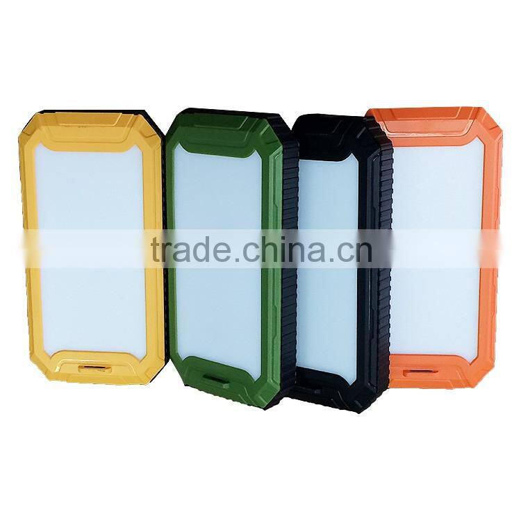 Smart portable charger power bank rechargeable power bank solar battery charger 8000mah solar power bank