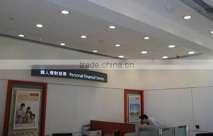 hot sales High efficiency circular panel lamp 120x19mm led panel light,4w 18pcs with smd 2835 led panel light