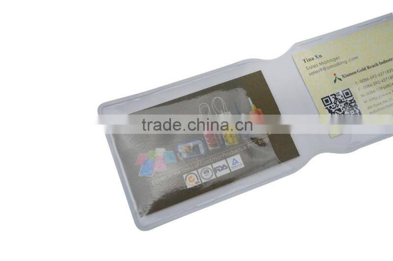Hot Sale Portable PVC Card Holder Useful PVC ATM Card Holder