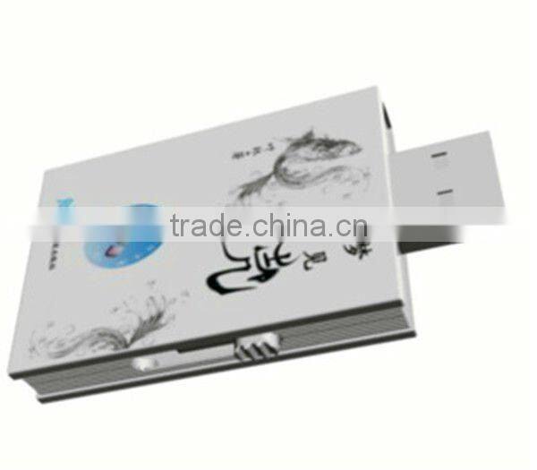 Promotion! The newest design of 2012 book shape USB 2.0 flash drive