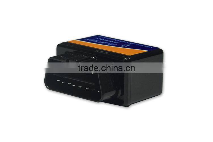 High Quality Super Mini ELM 327 Bluetooth ELM327 interface Supports All OBD2 Protocols free shipping