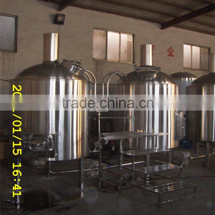 Shandong RJ 1000 liters large beer manufacturing plant,commercial alcohol brewery equipment,industrial beer brewing machine
