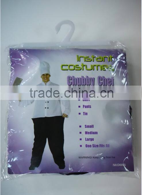 Adult Chubby chef costumes party costumes carnival dress halloween christmas dress career clothes
