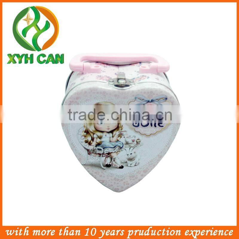 custom made pink hear shaped gift box heart shaped nice gift box