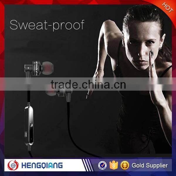 High quality earphone bluetooth sport, neckband bluetooth earphone 4.0