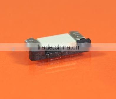 0.5 mm pitch FPC FFC Connector, Side Entry H=2.00 SMT ZIF Upper Contact SN Type