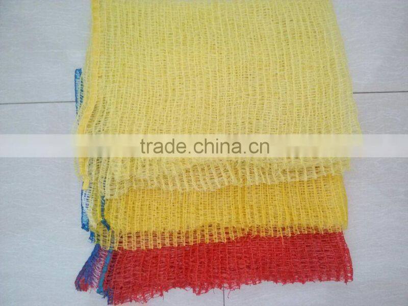 red leno mesh bag for potato packing