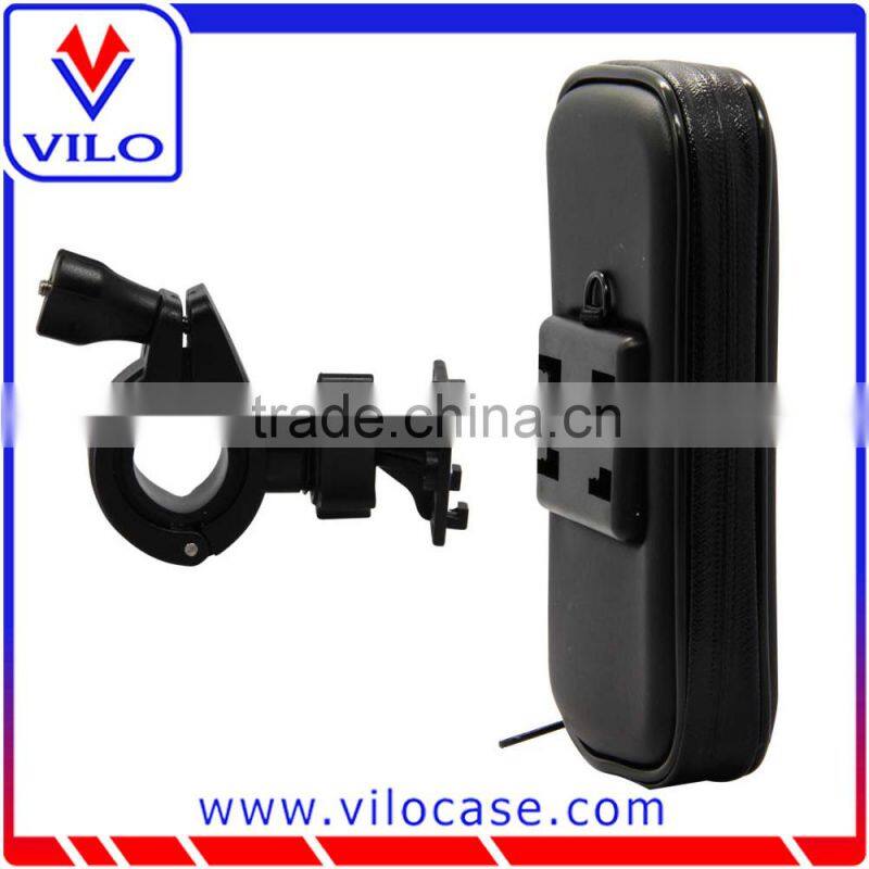 360 degree rotating pouch bicycle mount holder for 4 inch display