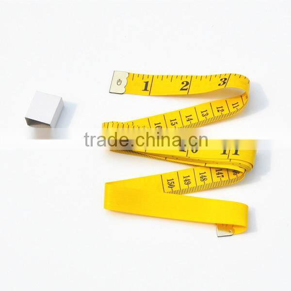 150cm tailoring soft tape measure for cut high quality promotional tape measure with Company Logo and Name