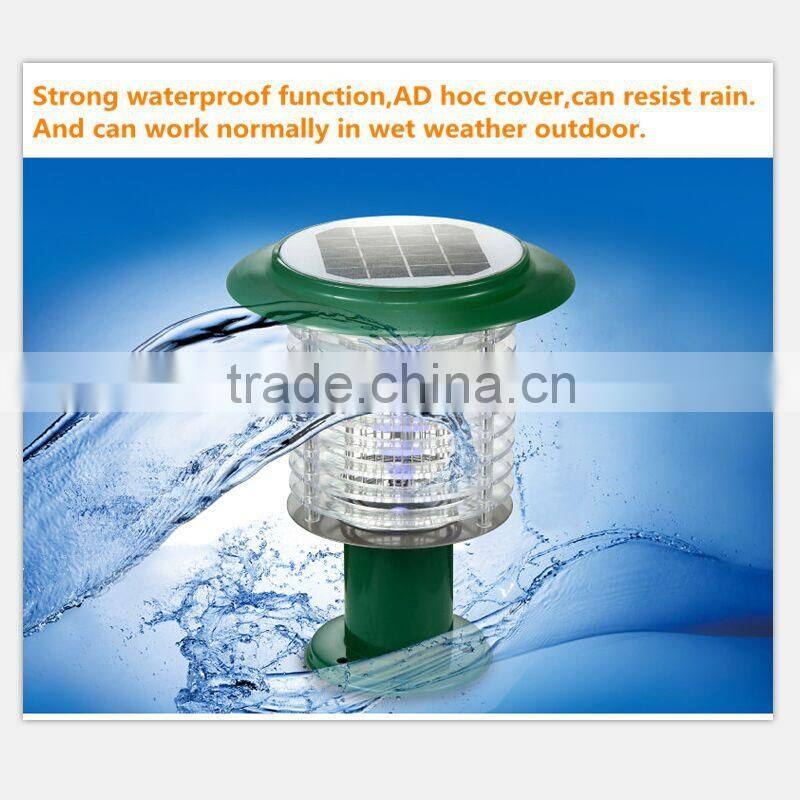 china factory supply solar insect killer/ solar powered insects zapper