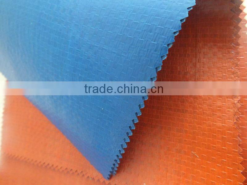 Truck Tarpaulin Waterproof Plastic Blue Orange PP Tarpaulin Covers