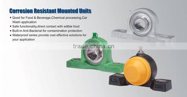 LDK stainless steel pillow block p205 bearing housing