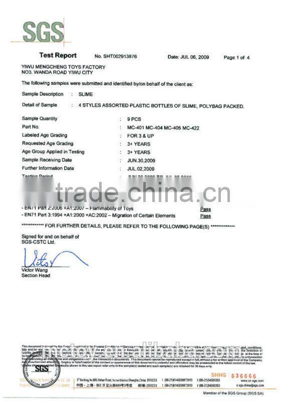 Factory supplier Wholesale Popular Crystal Egg Slime Toy