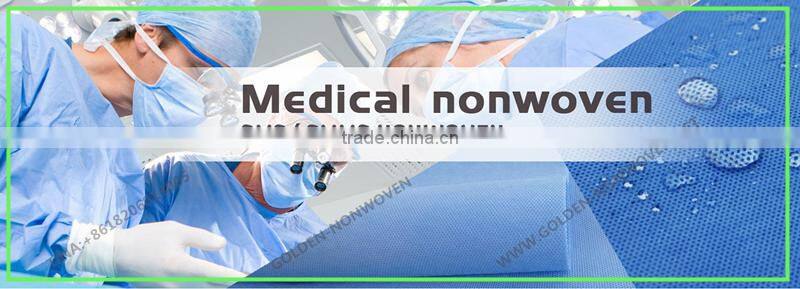 mdedical sms pp nonwoven fabric roll/SMMS Nonwoven Fabric Roll in Stocklot/sms bed sheet cover nonwoven cloth