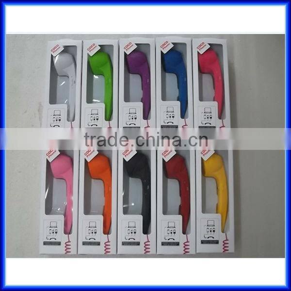 High quality Retro Mobile Phone Handset, Universal retro plastic telephone handset