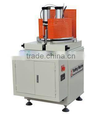 Single head welding machine PVC doors and windows machinery/PVC window door profile cutting saw