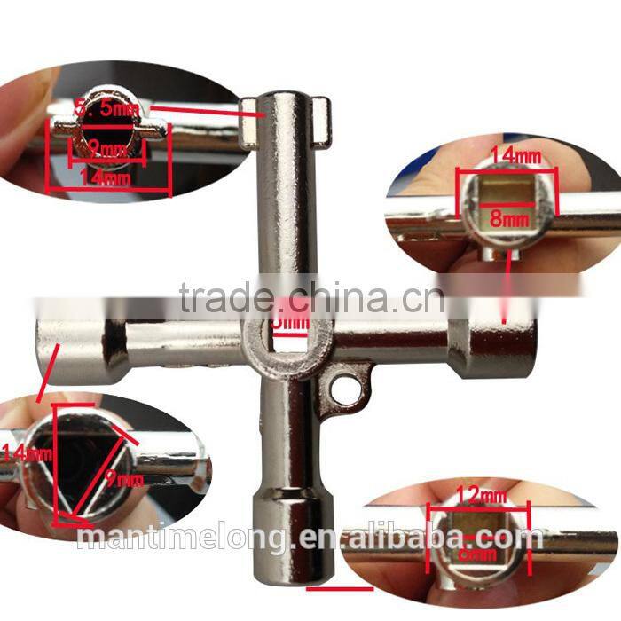 Universal Cross Triangle KEY wrench tool combination wrench combination wrench set