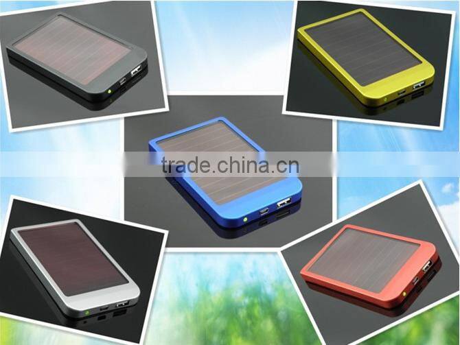 the creative high capacity original solar Power Bank for travel set
