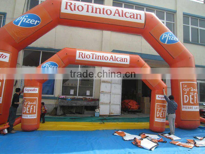 2012 inflatable promotional arch door
