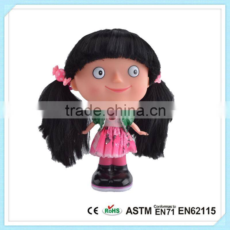 Lovely baby toys fashion doll with music IC girl toys promotion toy