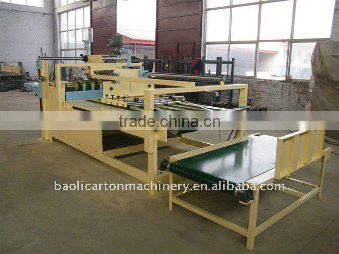 Semi-auto Folding and gluing machine/Bati sanduku gundi mashine