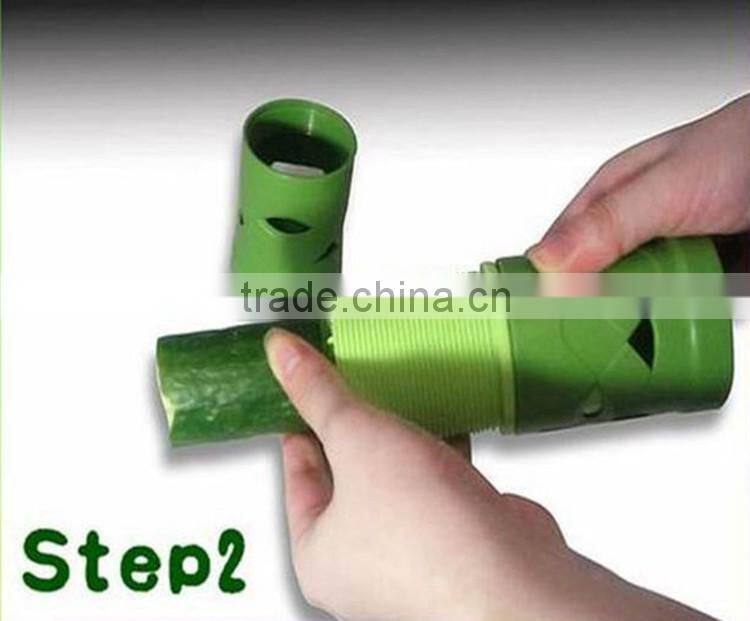 Cucumber slicer Spiral Vegetable Slicer Spiral Cutter Stainless Steel Vegetable Slicer