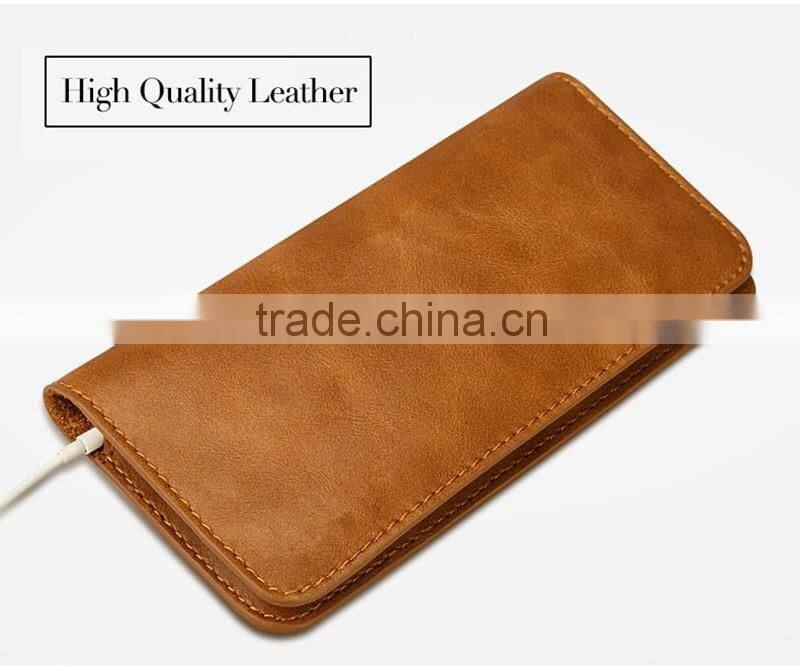 OEM leather cell phone bag