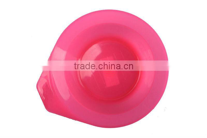 Hair salon equipment plastic hair tinting dyeing bowl