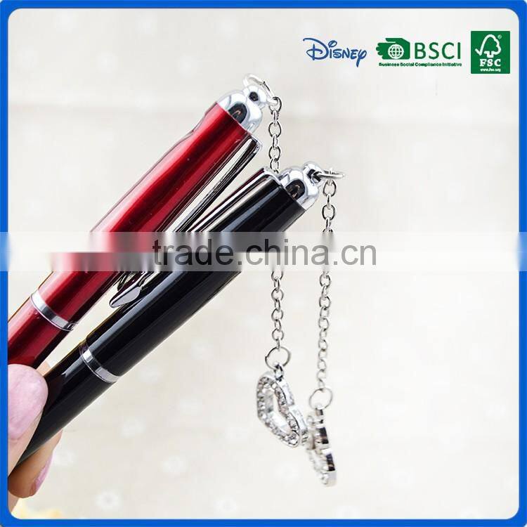 Japanese 2 color metal ball pen with Widget