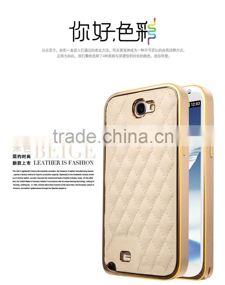 Hand-made Lingge case for samsung n7100 made in china