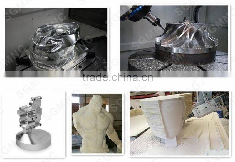 China 4 axis 3d high speed portable cnc wood router