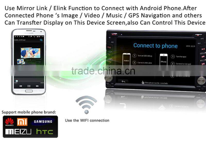 6.2'' gps/ wifi / 3g /aux good quality and hot selling car android radio
