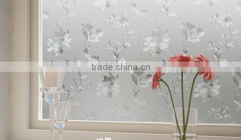 Pvc Window Film for raincoat and tablecoth 2015 high quality stain glass window