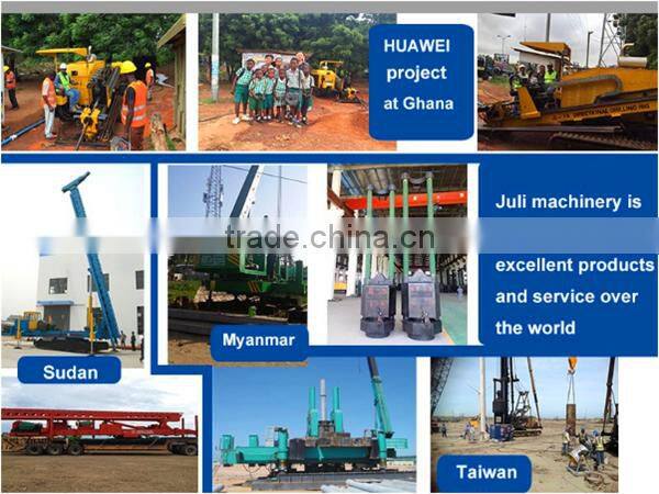 China good quality diesel pile driving machine for Philippines, Viet Nam, crawler crane pile driver