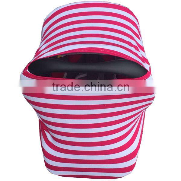 All Babies Love Europe Fashion Cuddle Soft Digital Print Pink Cotton Baby Car Seat Tent