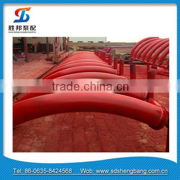The widely used Steel material concrete pump elbow