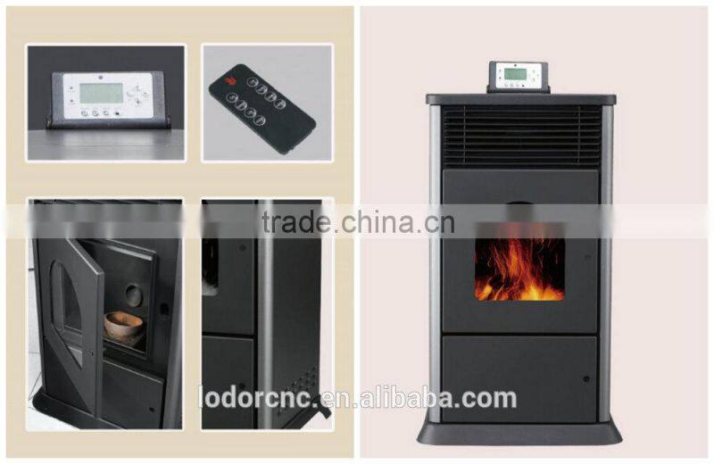 YN-050 freestanding ceramic wood burning fireplace