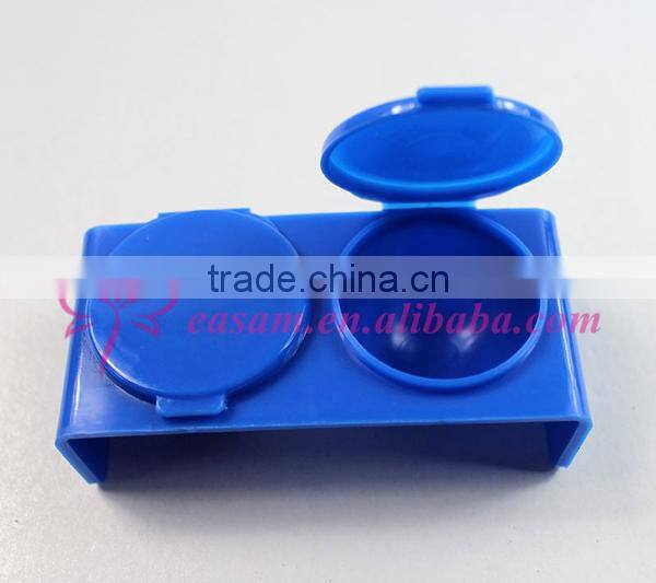 Easam hot plastic nail dappen dish,nail brush washing cap