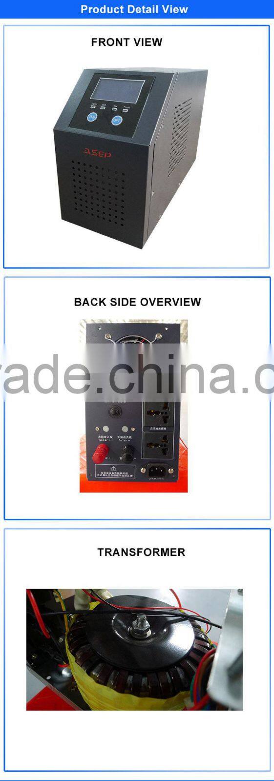 500W Power Dc To Ac 12V/220V Inverter With Charger