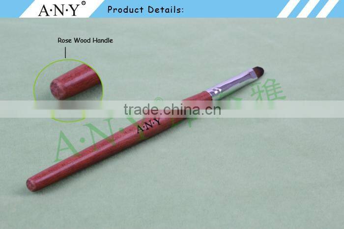 ANY Nail Care Tools Rosewood Handle UV Gel Brush Nail Art Beauty