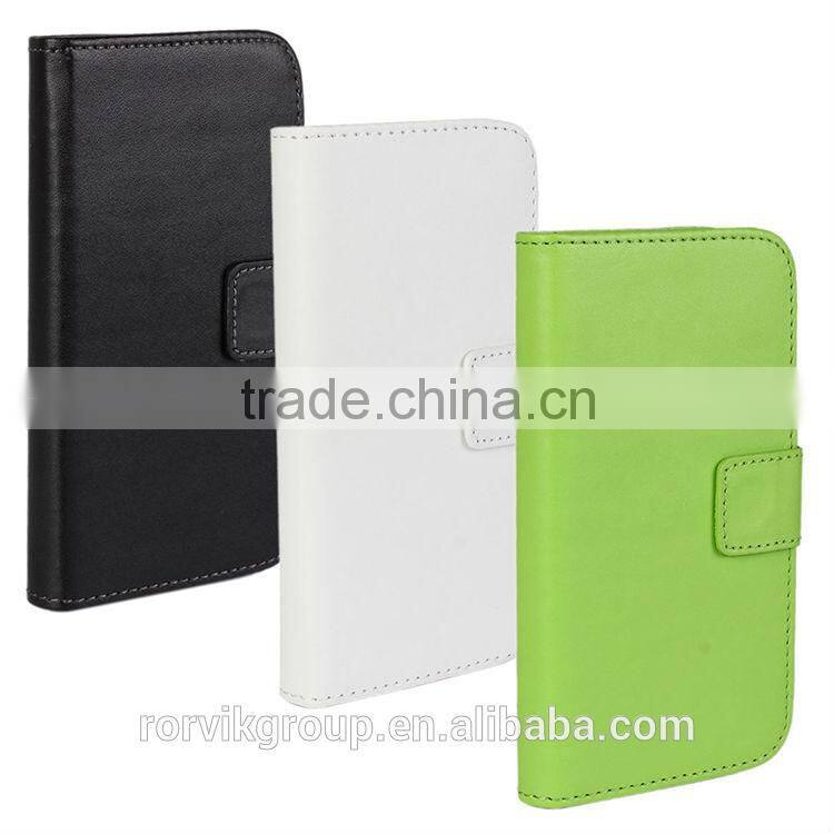 book style PU leather mobile phone case for HUAWEI Ascend Y550