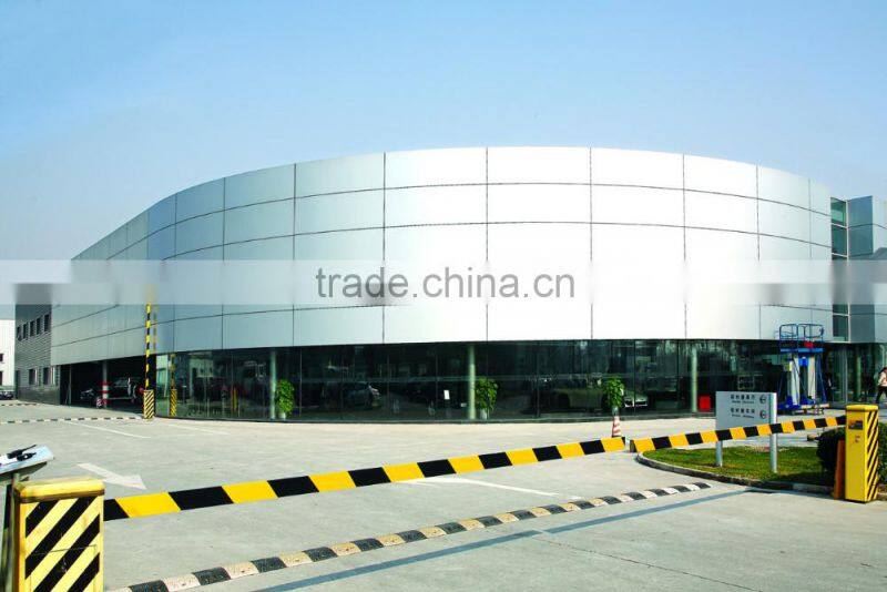 Unique aluminum honeycomb backed stone panel for subway